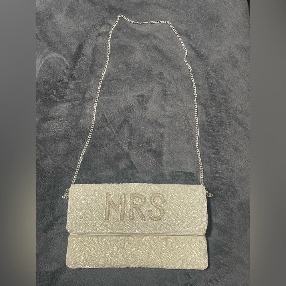 Bridal Beaded Clutch